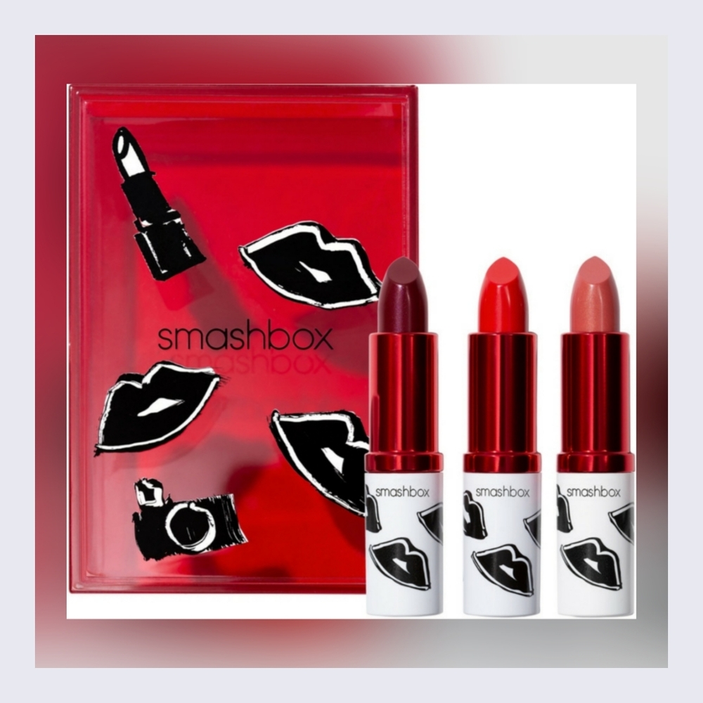 SMASHBOX BE LEGENDARY LIPSTICK TRIO SET *LE*